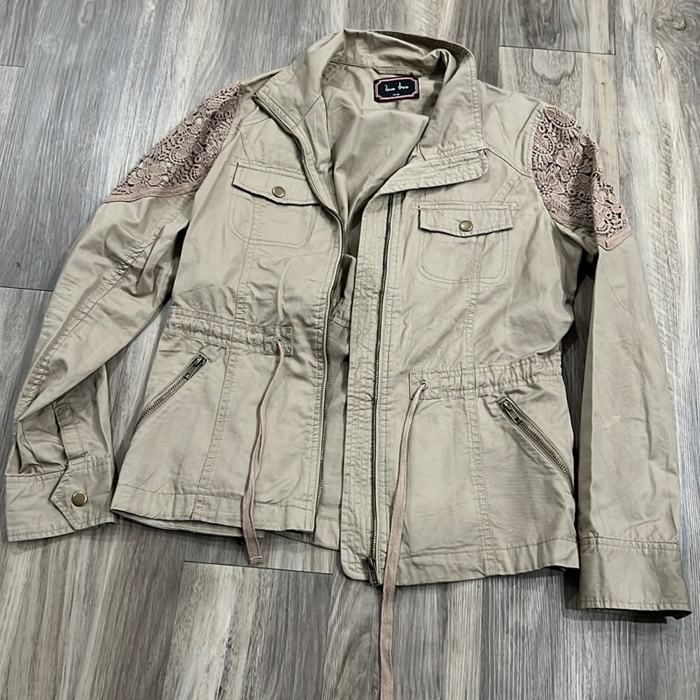 Beige Jacket